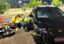 Acidente de trânsito deixa dois feridos em Videira