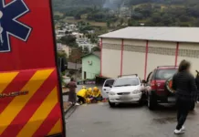 Acidente de trânsito em Arroio Trinta envolve dois carros