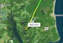 Avião de MG cai em SC e deixa duas pessoas mortas