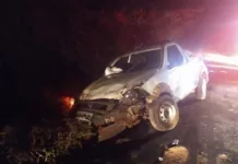 Capotamento entre Salto Veloso e Macieira