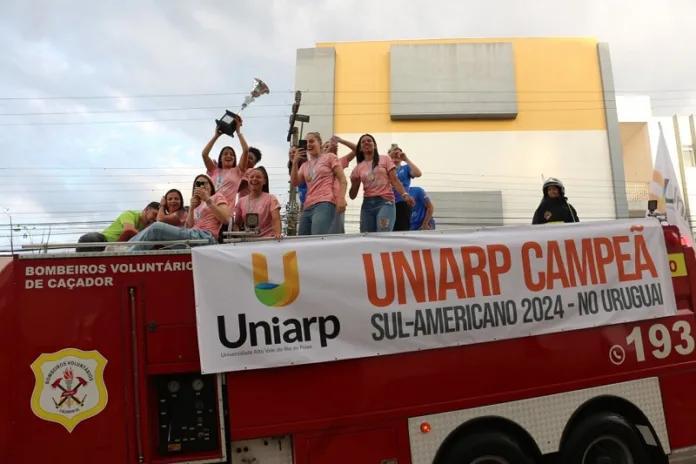 Uniarp recebe as campeãs do Fisu América 2024