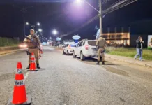 Operação da Polícia Militar movimenta Caçador no final de semana