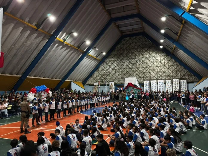 Estudante Cidadão da PMSC forma mais de 380 alunos em Caçador