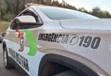 Polícia Militar prende jovem que furtou loja em Caçador