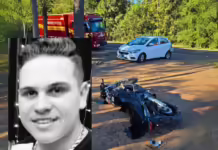 Motociclista de Fraiburgo morre em acidente na SC-135