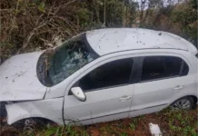 Acidente em Rio das Antas deixa motorista ferido