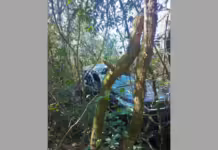 Capotamento deixa pessoas gravemente feridas em Campos Novos