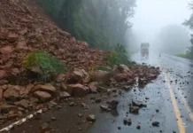 Defesa Civil alerta para risco alto de deslizamentos