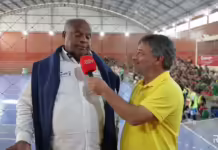 Seu Pepe conta sua longa história no esporte, em especial nos Joguinhos Abertos