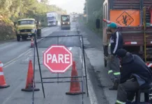 Rodovia SC-350 recebe melhorias no asfalto