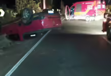 Dois capotamentos deixam pessoas feridas na região