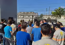 Funcionários da Celesc fazem paralisação nesta quinta-feira