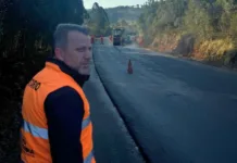 Revitalização da SC-120 atinge 30% entre Curitibanos e Lebon Régis