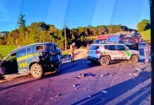 Caçadorense morre após perseguição policial