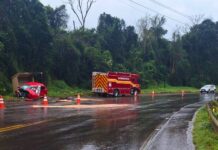 Mulher morre em acidente na Curva do Chiqueirão em Tangará