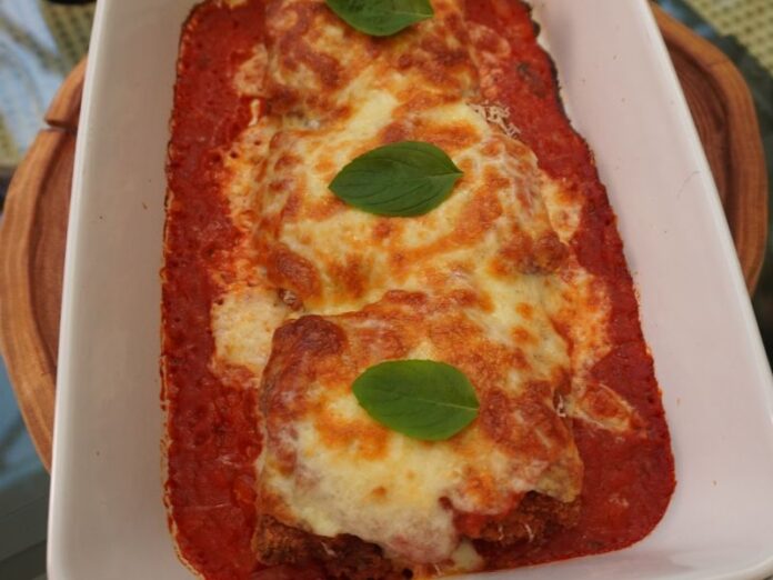 Parmegiana de filé suíno é a escolha para o fim de semana