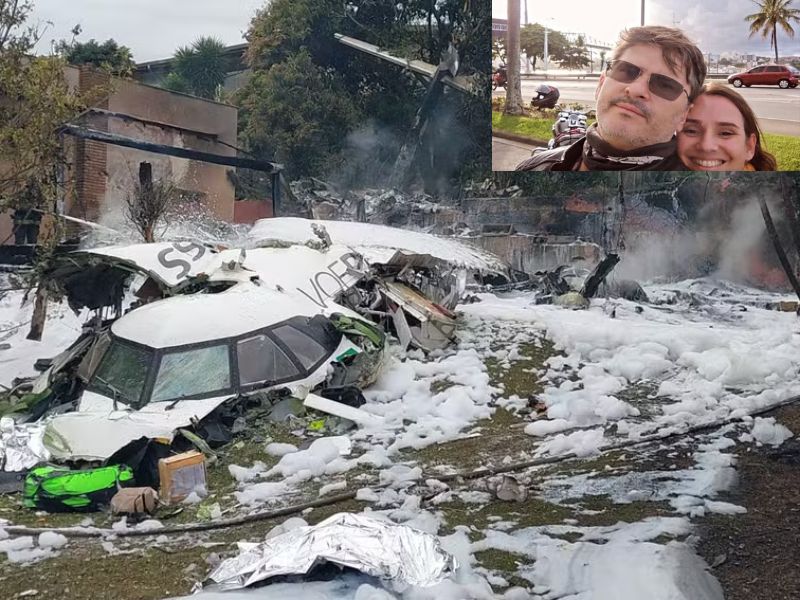 Caçadorense perde familiares na queda do avião em Vinhedo