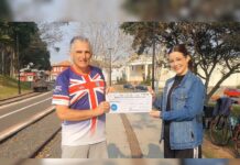 União Caçadorense de Ciclismo entrega valor arrecadado em Pedal Solidário