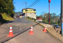 Obras na rua Ernesto Fantin interditam a via por 60 dias em Videira