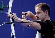 Domingo com tiro com arco, tenis de mesa e vôlei feminino