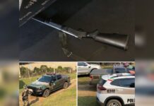 Polícia Ambiental e Polícia Civil cumprem mandado de busca e apreensão
