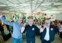 MDB, União Brasil e Podemos confirmam apoio a Carelli e Balestrin