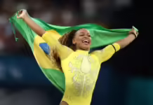 Rebeca Andrade se isola como maior medalhista olímpica entre as mulheres do Brasil