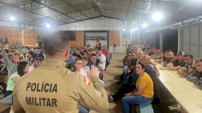 Polícia Militar promove reunião sobre a Rede Rural de Segurança