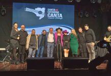 Videira sedia seletiva do Santa Catarina Canta