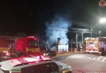 Incêndio deixa duas vítimas fatais em Videira