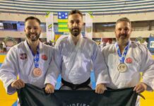 Judocas de Videira brilham no Brasileiro de Judô Veteranos 2024