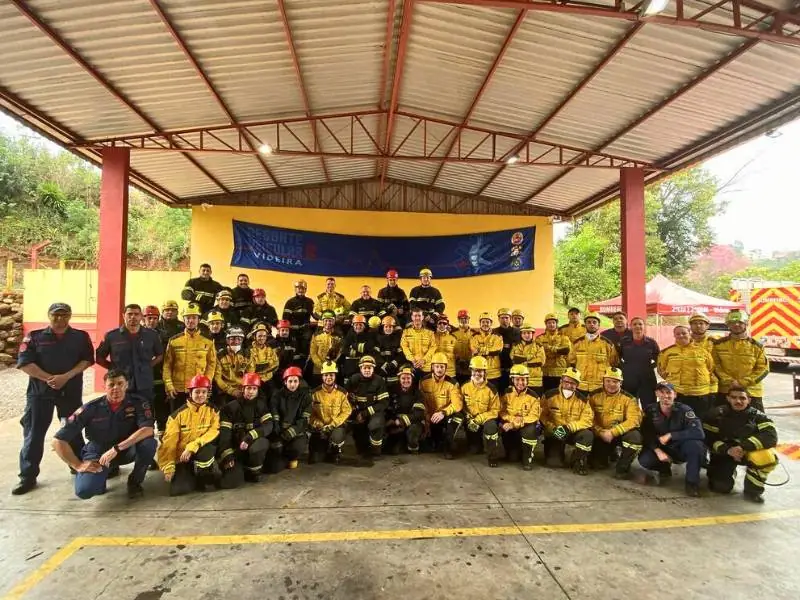 Bombeiros de Videira realizam Workshop de Resgate Veicular