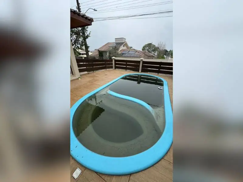 Chuva preta é registrada em cidades de Santa Catarina