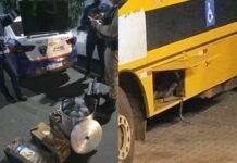 Homens são presos por furto ao depósito da Secretaria de Educação