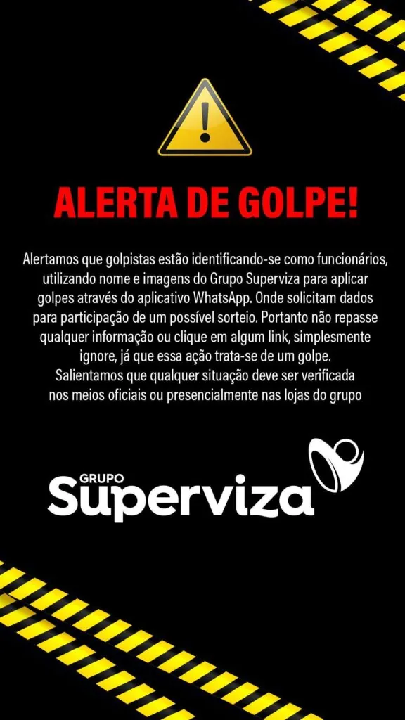 Supermercado alerta sobre golpes utilizando sua marca