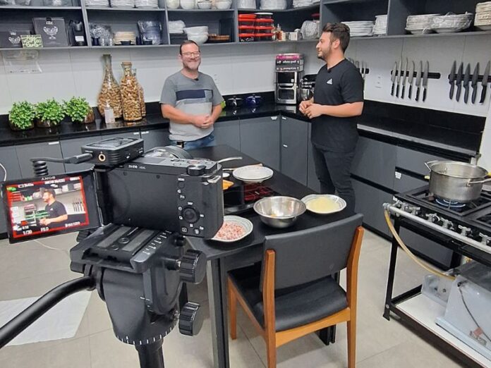 Carbonara pelo chef Nelson Matheus Zani