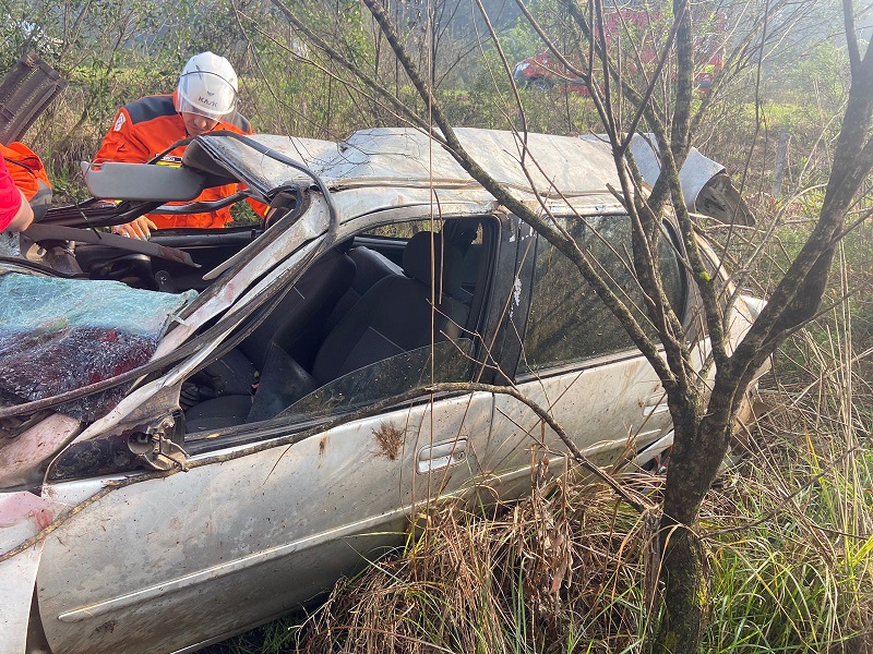 Mais um motorista morre na reta dos Aliados em Caçador