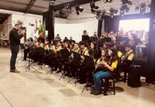 Músicos do Contestado se apresentam no Rio Grande do Sul