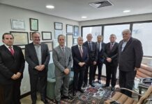 Michel Temer recebe comitiva de Caçador