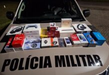 Produtos eletrônicos são apreendidos em Campos Novos
