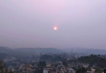 Fumaça das queimadas volta a afetar a qualidade do ar de SC