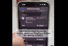 Menino de 8 anos gasta R$ 40 mil em Free Fire e Roblox