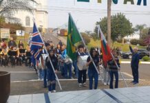 Solenidade marca abertura da Semana da Pátria em Caçador