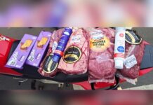 Motociclista é detido com compras suspeitas