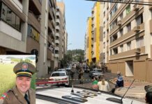 Policial militar é morto a tiros no Centro de Criciúma