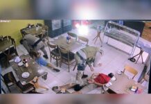 Policiais de folga prendem dois homens em restaurante de Caçador