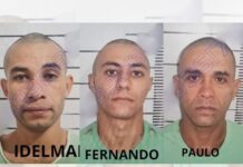 Veja quem são os três presos fugitivos do presídio de Xanxerê