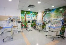 Novos leitos de UTI infantil e ventilação inaugurados em Joaçaba