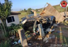 Três acidentes movimentam bombeiros da região