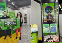 Caitá celebra aniversário com “cabine premiada” em Caçador